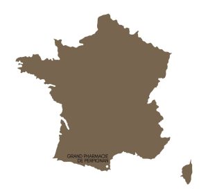 carte de france point de dépot